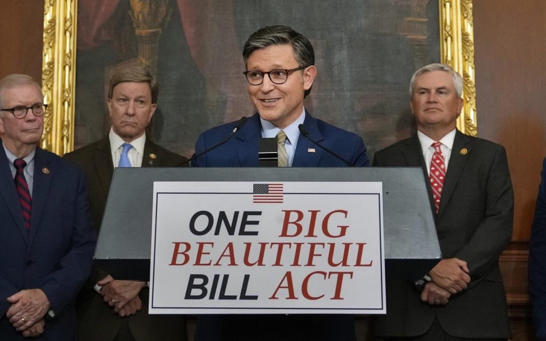 Republican-led House passes Trump agenda bill by a single vote
