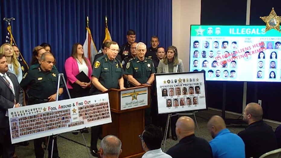 Sheriff reveals 26 illegal migrants not on federal ‘radar’ among 255 arrested in Florida sex-trafficking sting