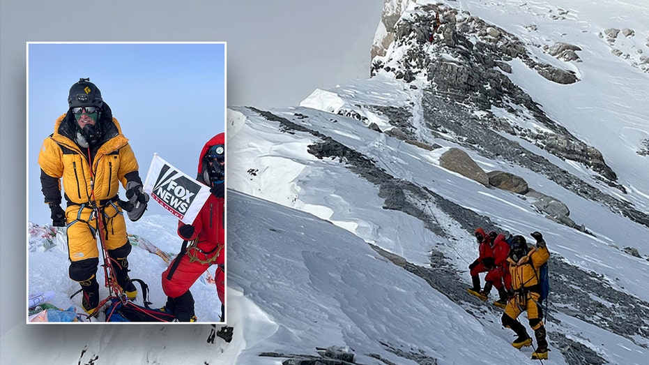 Fox News’ Mike Tobin completes risky Everest climb and shares details of high-stakes summit