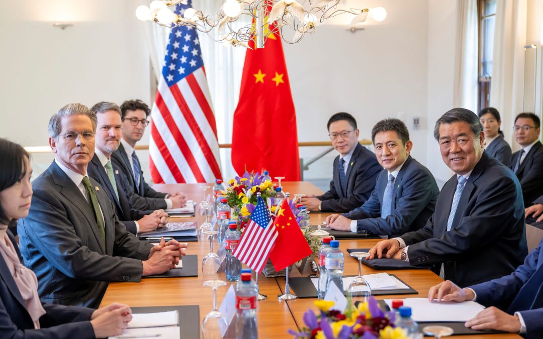 Trump announces U.S.-China trade talks in London