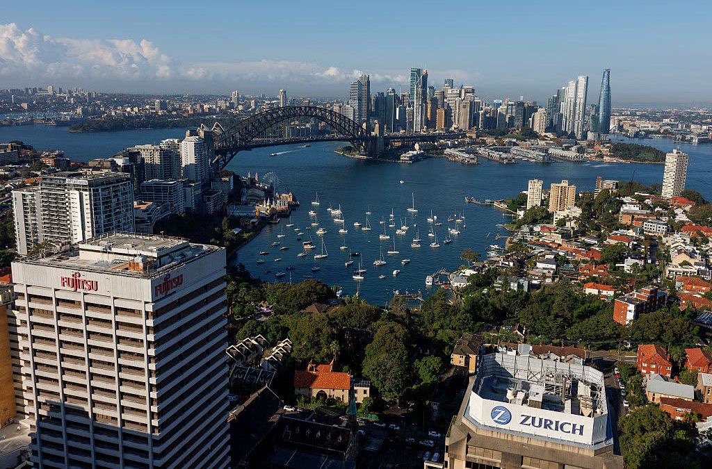 Australia’s first-quarter economic growth misses estimates, expanding 1.3% from a year earlier