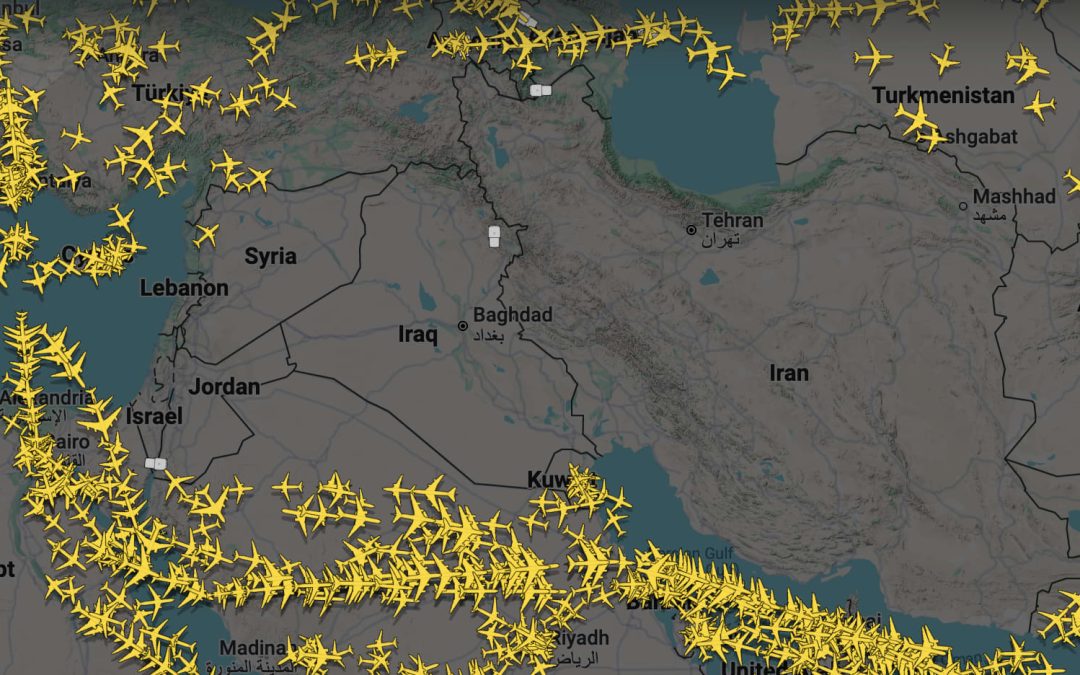Airlines divert, suspend flights after Israel’s strike on Iran closes airspace in Middle East