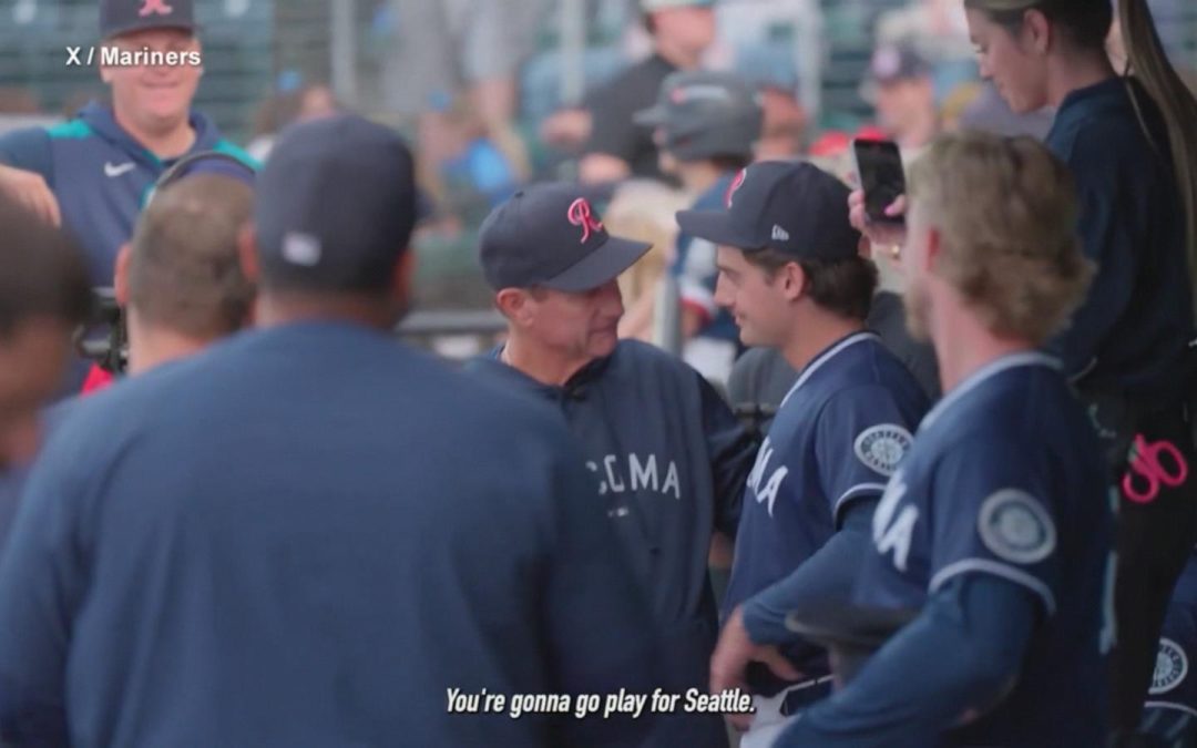 WATCH: New Seattle Mariners player picks up walk-off win in major league debut