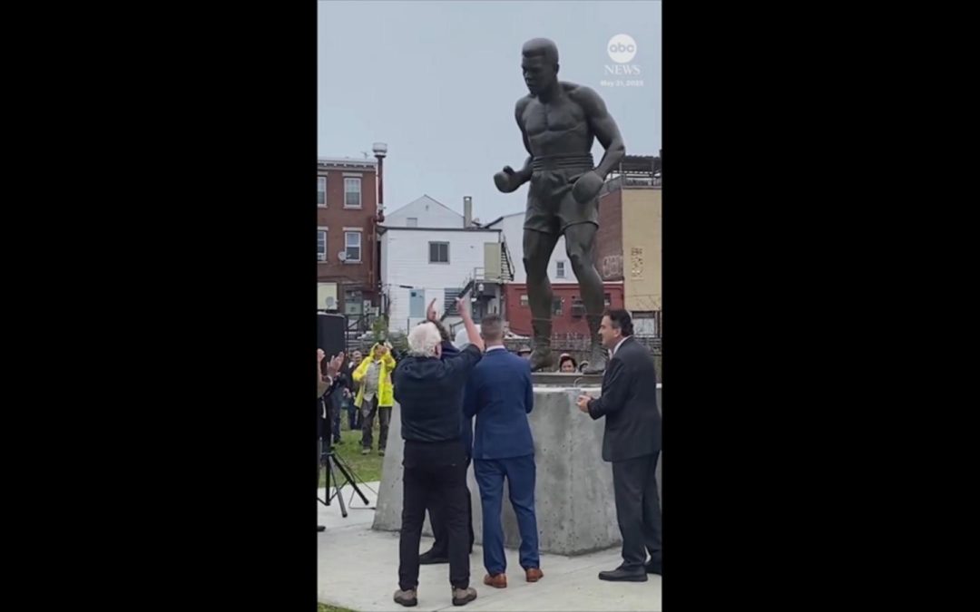 WATCH: New Muhammad Ali statue commemorates historic 1965 fight