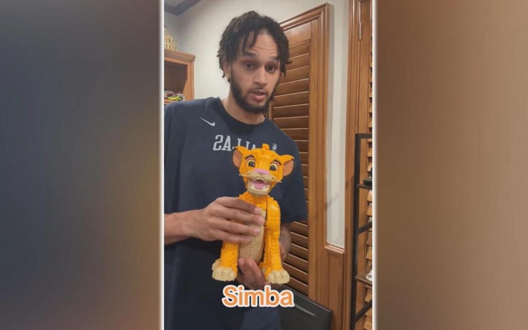 WATCH: Basketball stars show off LEGO skills