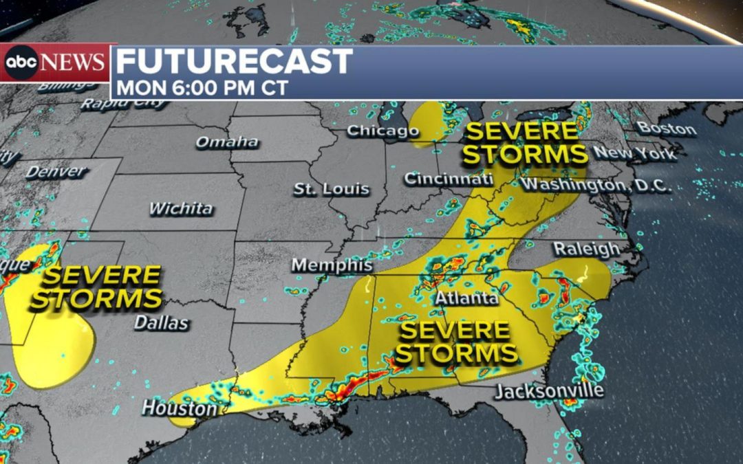 WATCH: 50+ million Americans facing severe weather