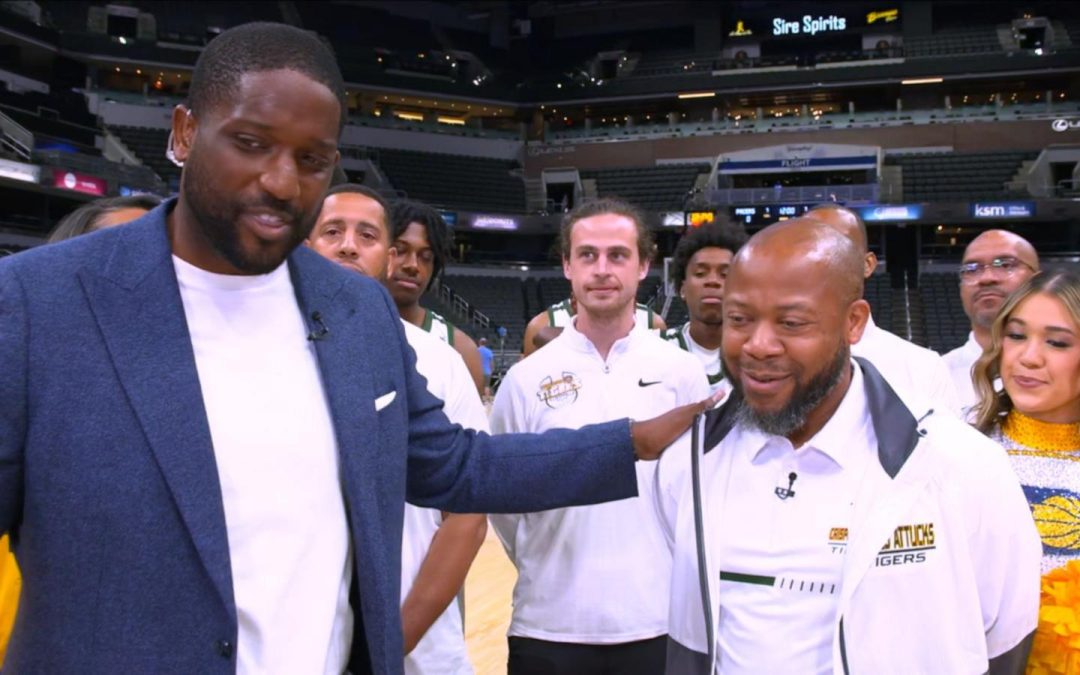 WATCH: High school basketball coach gets heartwarming surprise