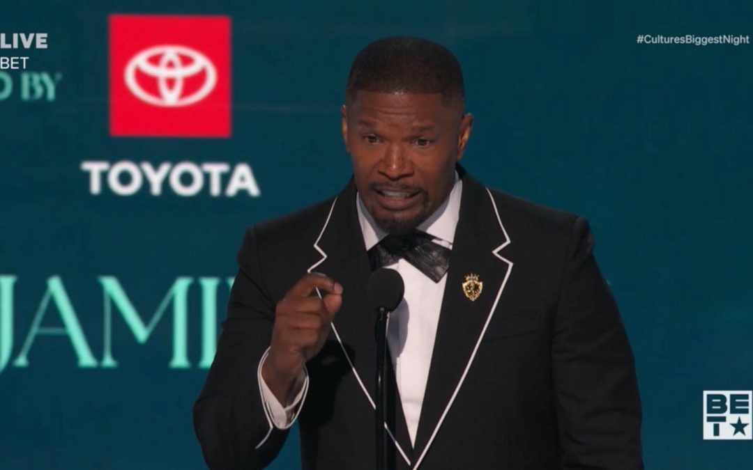 WATCH: Jamie Foxx’s emotional speech after receiving Ultimate Icon honor at 2025 BET Awards