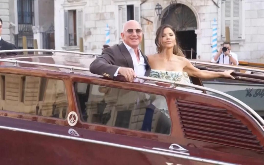 WATCH: Inside look at Jeff Bezos and Lauren Sanchez’s wedding in Venice