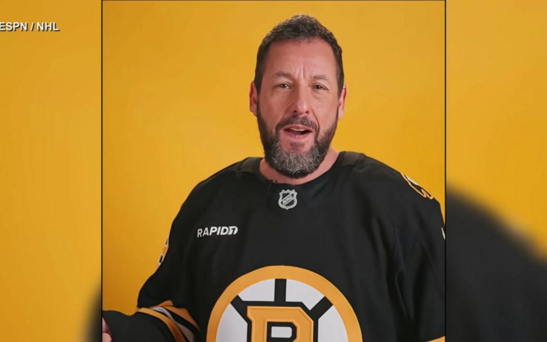 WATCH: Adam Sandler attends NHL Draft in character as Happy Gilmore