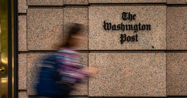 Nolte: Dying Washington Post Looks to AI Editors, Nonprofessional Writers