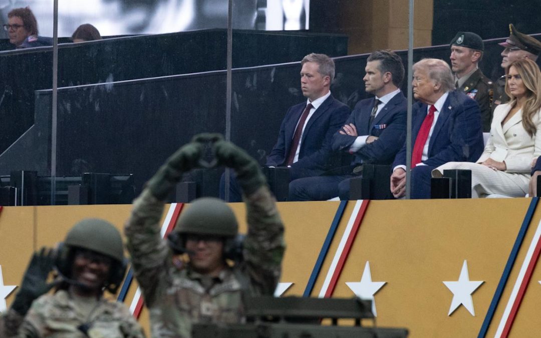 Trump wanted a military spectacle. Instead, he got a history lesson.