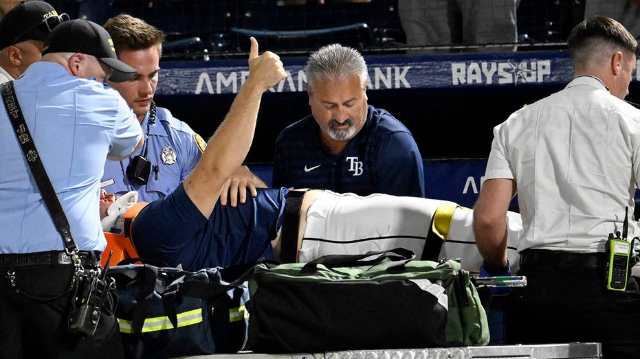 Rays pitcher Hunter Bigge released from hospital after being struck in face by 105 mph foul ball