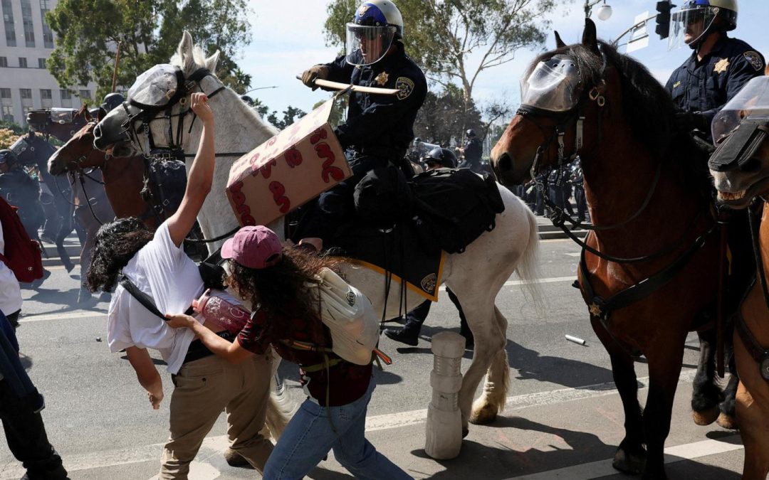 Protests live updates: 1 wounded in shooting ‘possibly’ connected with Utah protest