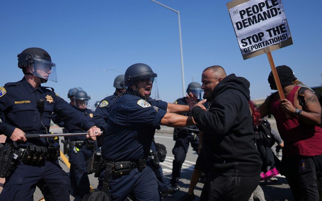 Protests live updates: Multiple arrests in NYC as LA enters 6th night of protests