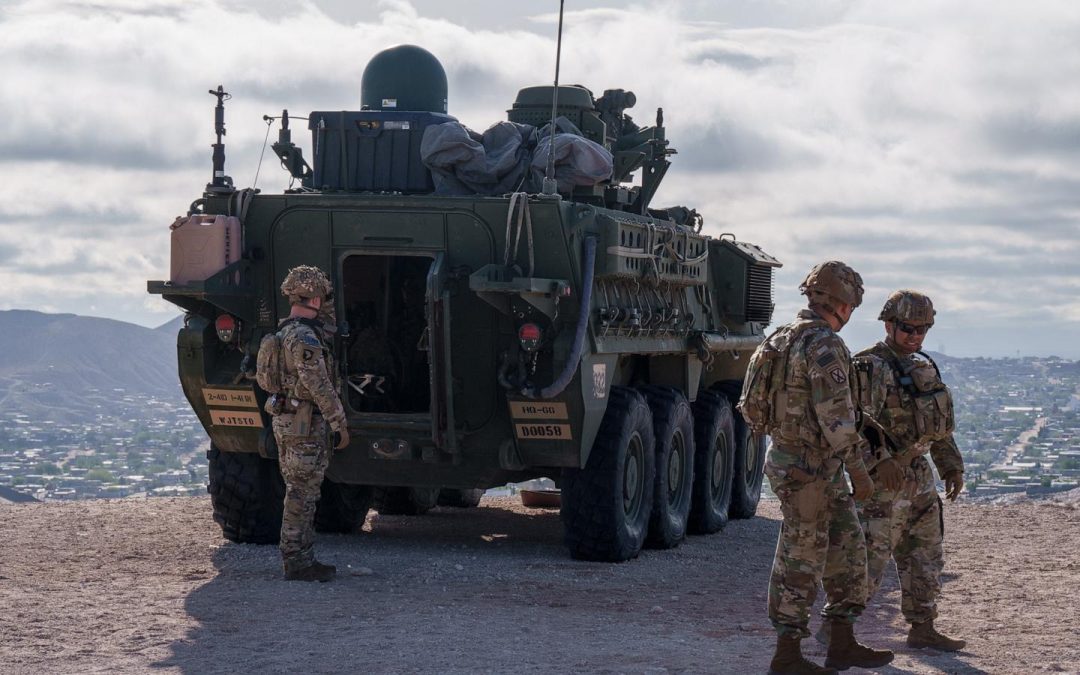 Pentagon to set up 2 more military buffer zones near border in Arizona and Texas
