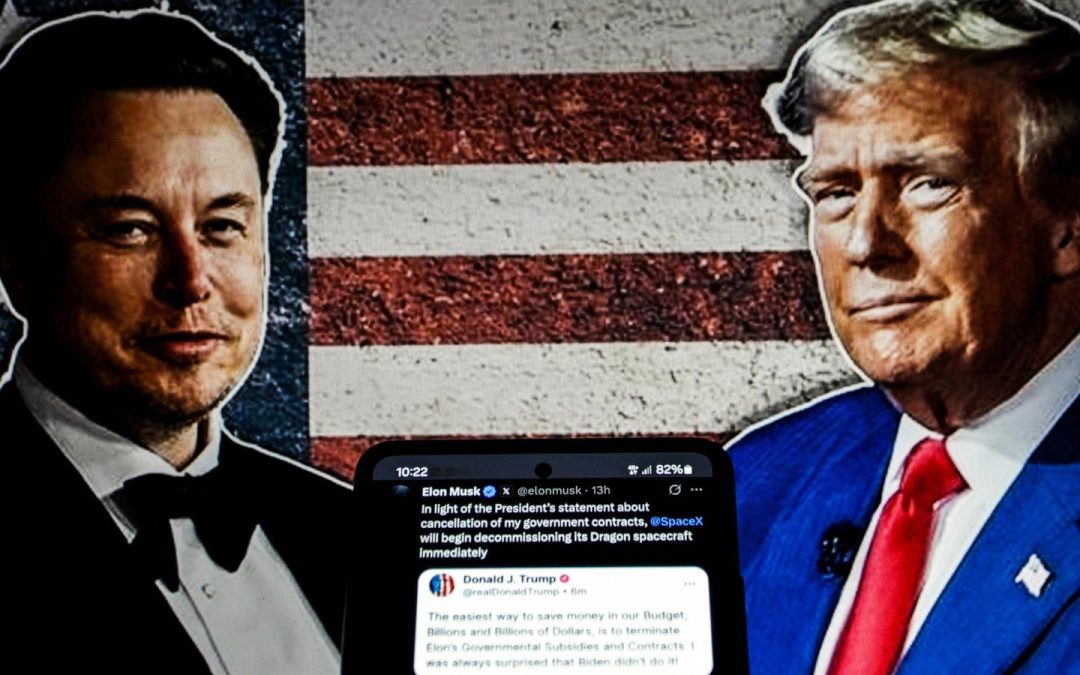Social media users react to Musk-Trump feud