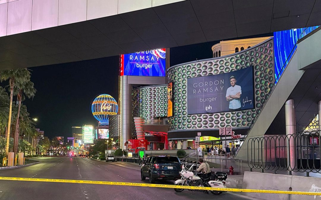 Shooting on Las Vegas Strip near Bellagio that killed 2 was livestreamed, police say