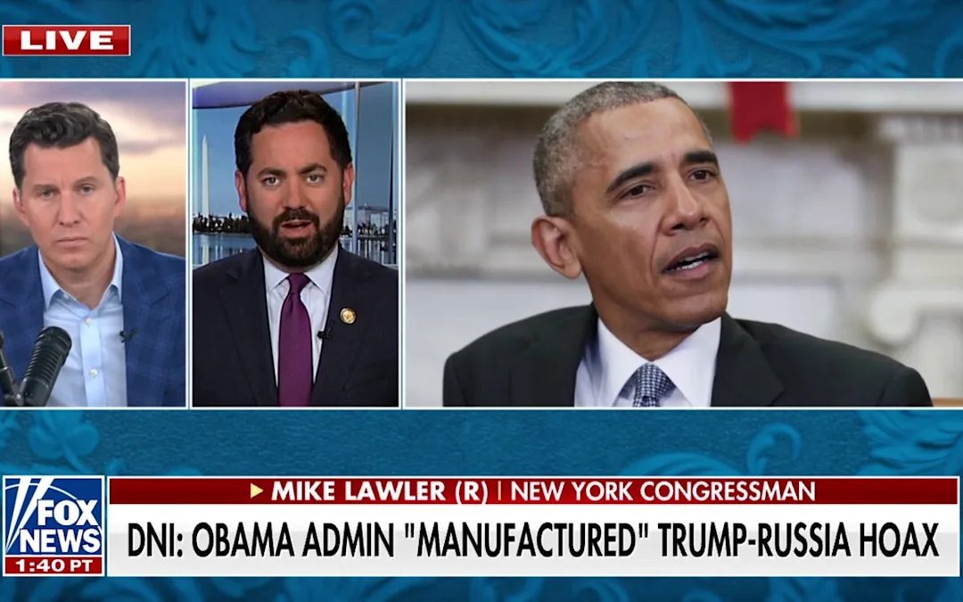 Congressman says ‘Obama needs to answer for this’ after documents seemingly show Obama admin manufactured Trump-Russia hoax