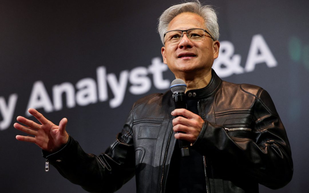 Nvidia briefly touched $4 trillion market cap for first time