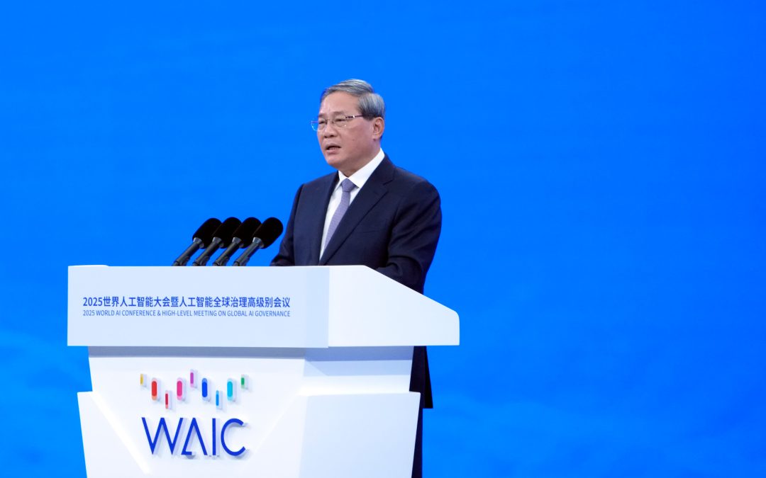 China releases AI action plan days after the U.S. as global tech race heats up