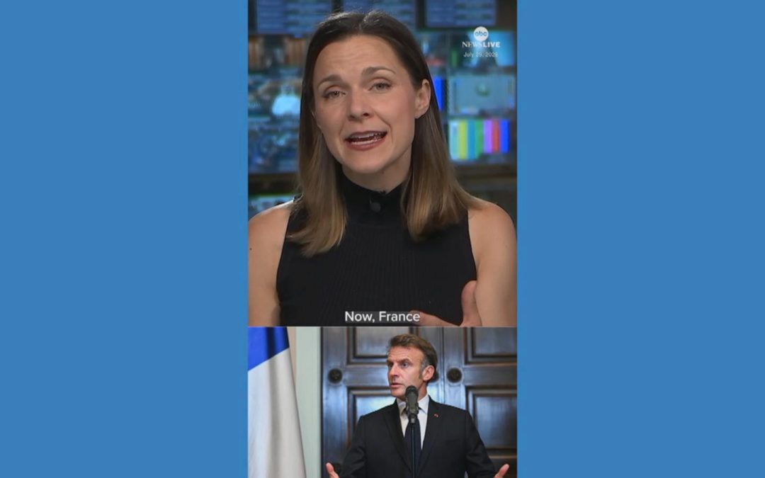 WATCH:  France to recognize the state of Palestine, Macron says