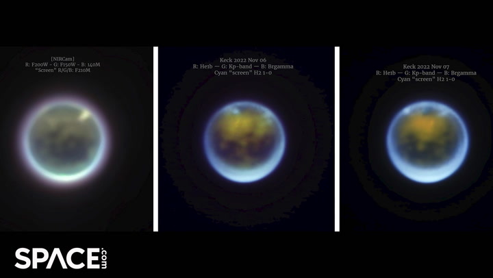 Saturn’s Moon Titan Captured By The James Webb Space Telescope