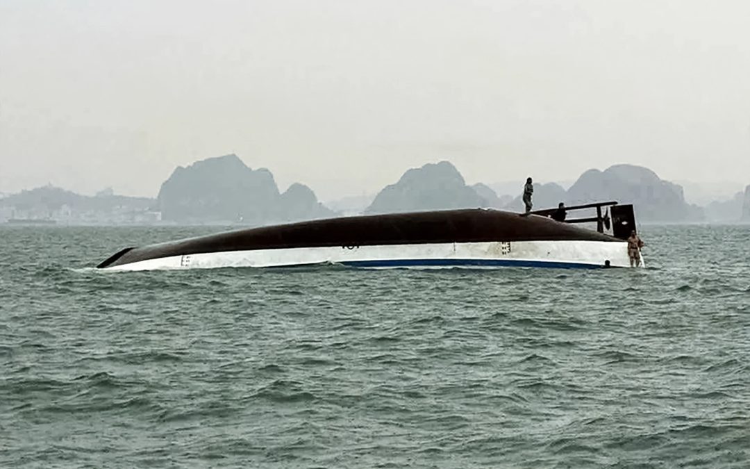 At least 27 killed after Vietnam tourist boat capsizes in Halong Bay