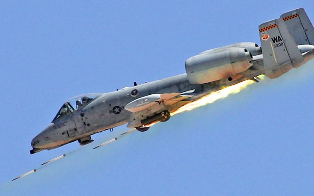 A-10 Warthog Already Has The Capability To Use Laser-Guided Rockets To Shoot-Down Drones