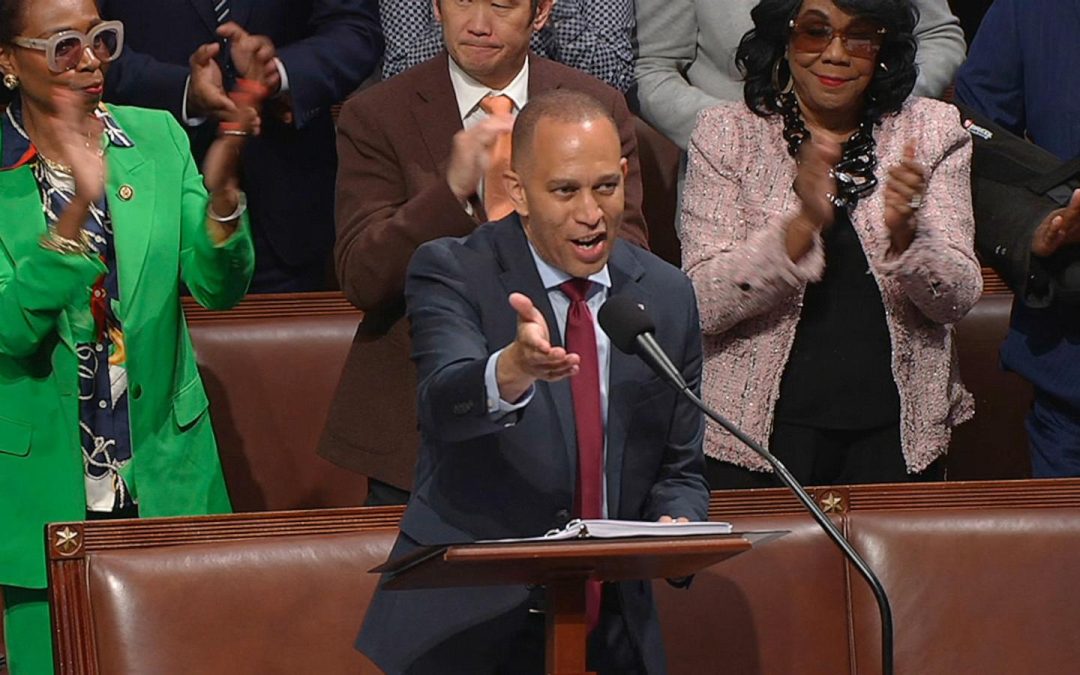 Democrat Hakeem Jeffries blasts Trump megabill in record-breaking, 8-plus-hour speech