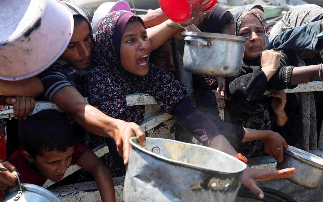 More than 100 aid groups warn of ‘mass starvation’ in Gaza