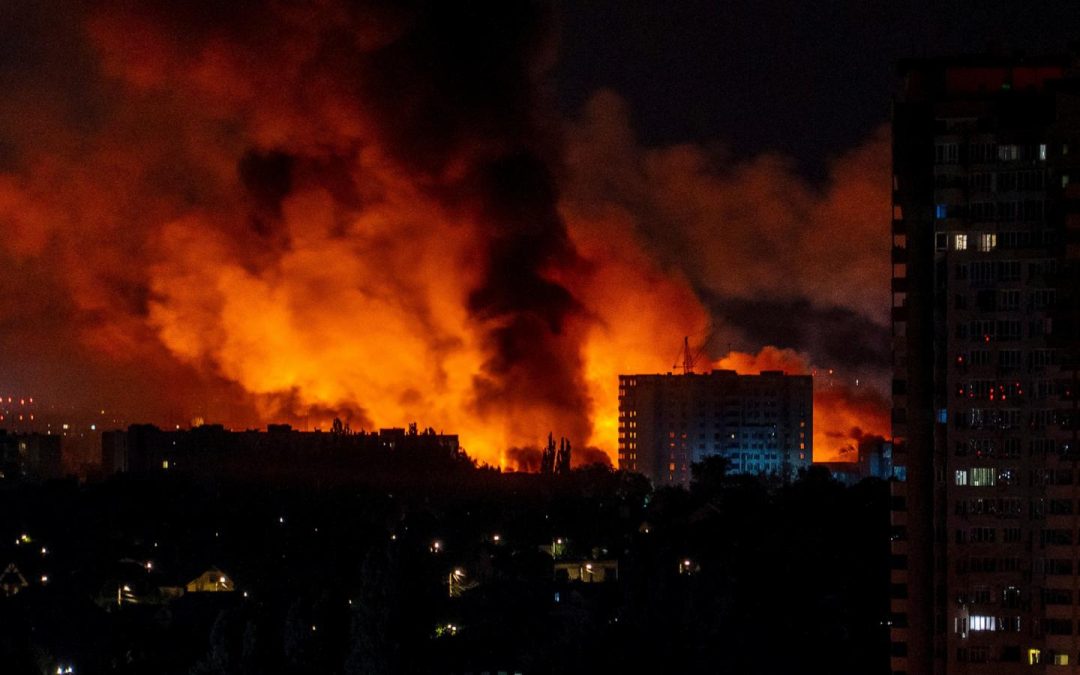 Russia hits Kyiv with massive air attack, biggest of war so far