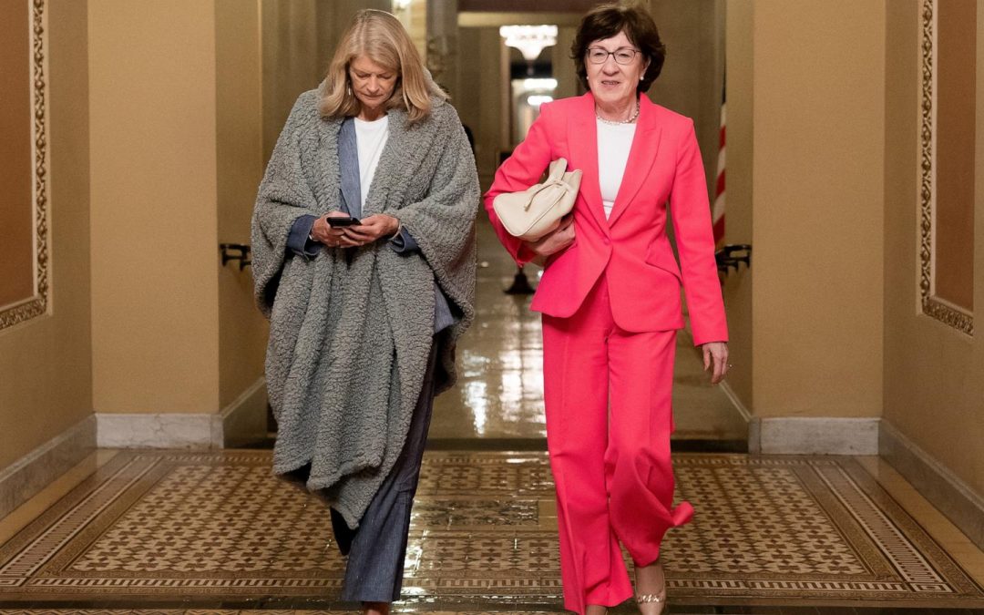 These are 3 key Senate Republicans who rejected Trump’s megabill