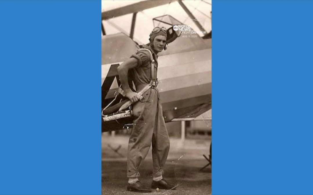 WATCH: 100-year-old World War II veteran flies same type of plane he flew in combat missions