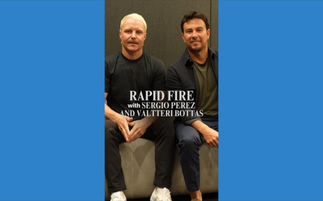 WATCH:  Sergio Perez and Valtteri Bottas play ‘Rapid Fire’ with ‘GMA’