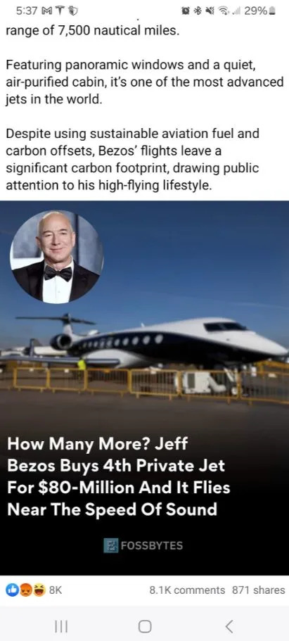 Jeff Bezos sparks firestorm after troubling image surfaces from airfield: ‘But they won’t be giving raises this year’