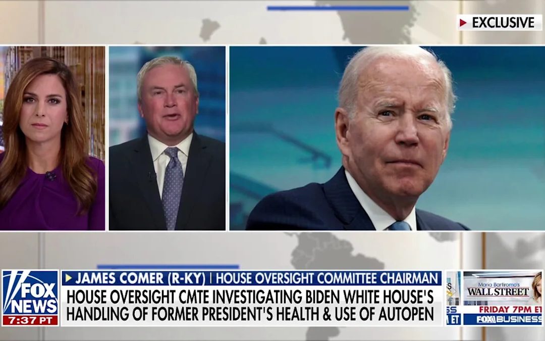 Rep. Comer shares ‘unprecedented’ details surrounding Biden autopen investigation