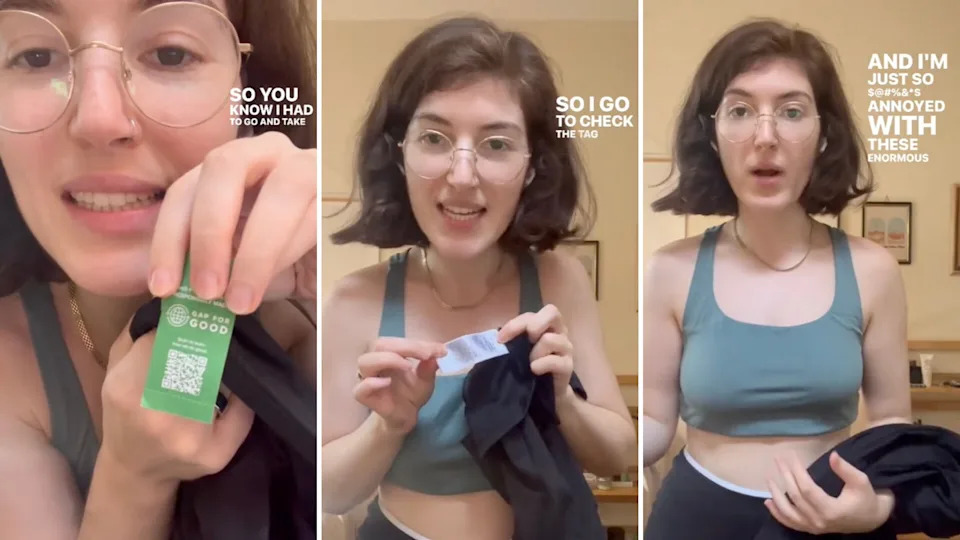 Woman calls out Gap after noticing small tag on secondhand dress: ‘There really needs to be more legislation against this’