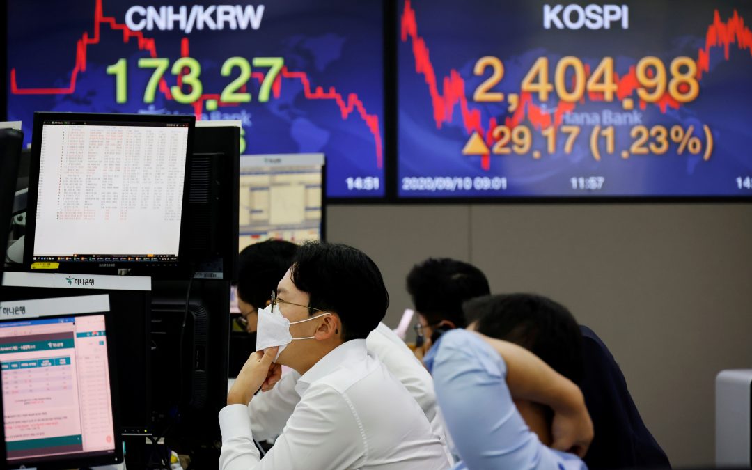 South Korea’s Kospi index hits record high after government scraps tax-hike plan