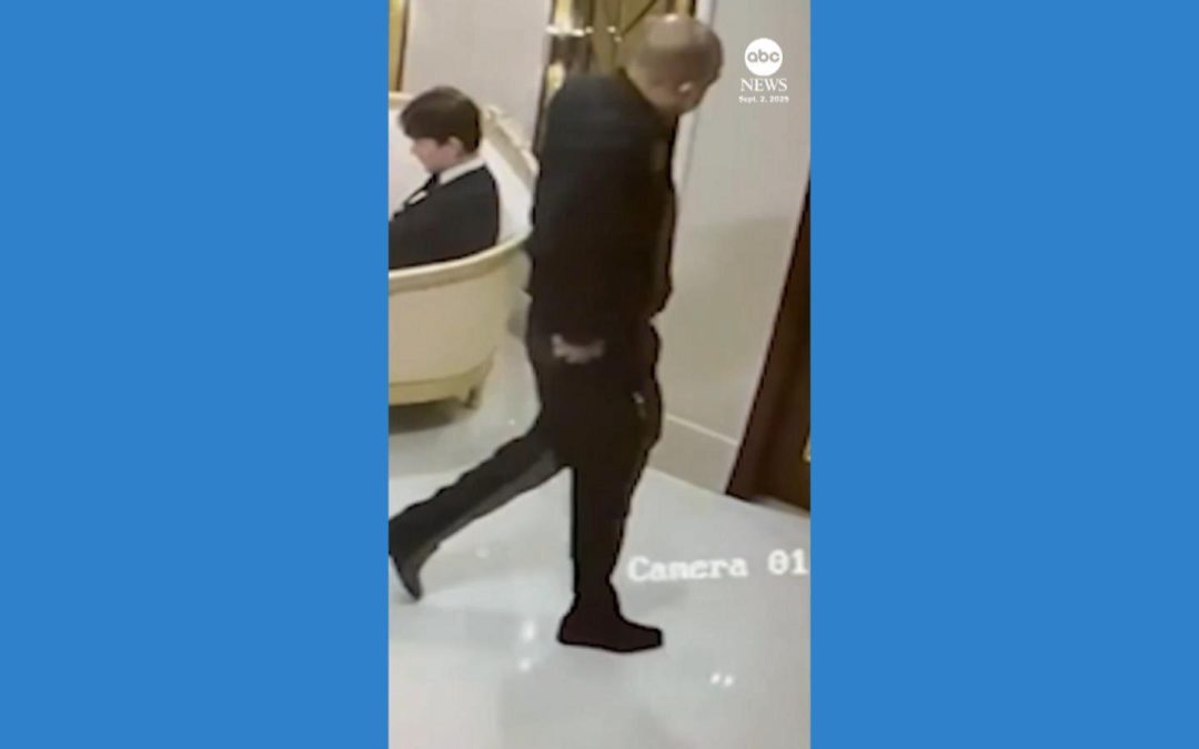 WATCH:  Wedding crasher steals $60,000 in gifts to bride and groom