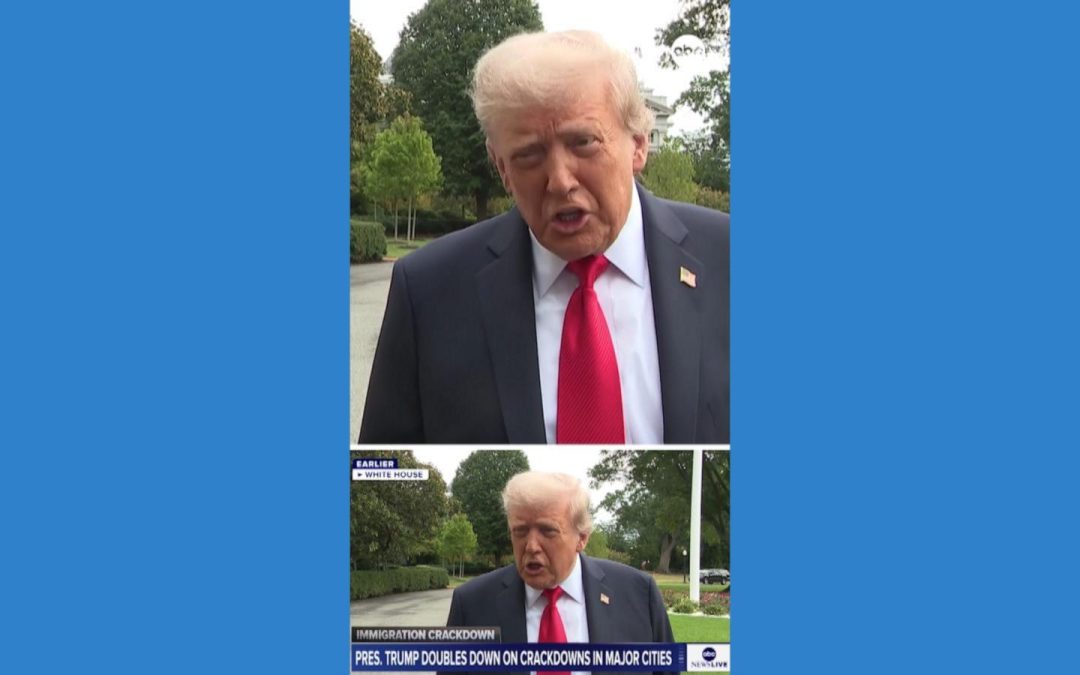 WATCH: President Trump doubles down on crackdowns in major US cities