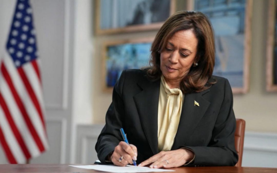 WATCH: Kamala Harris speaks out on former President Biden’s reelection decision