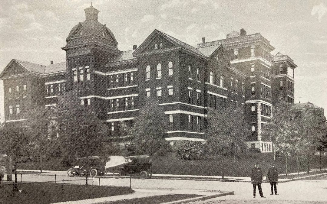 Saint Vincent Hospital traces its origin to a broken ankle more than 150 years ago