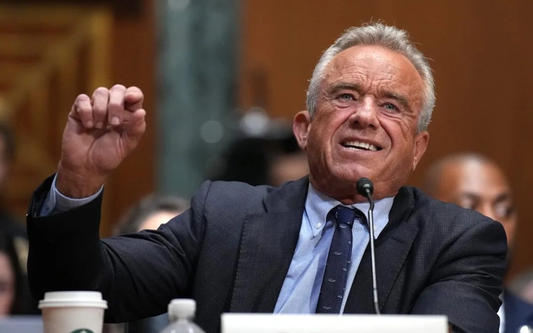 RFK Jr. Claims He Can’t Hear as He Falls Apart in Senate Hearing