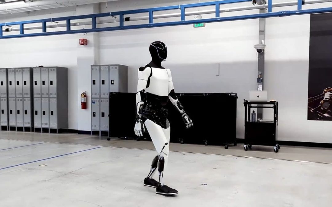 The $500,000 robot servant Elon Musk claims will sell 10 billion units by 2040 can barely walk and struggles with questions like ‘where can I get a coke?’