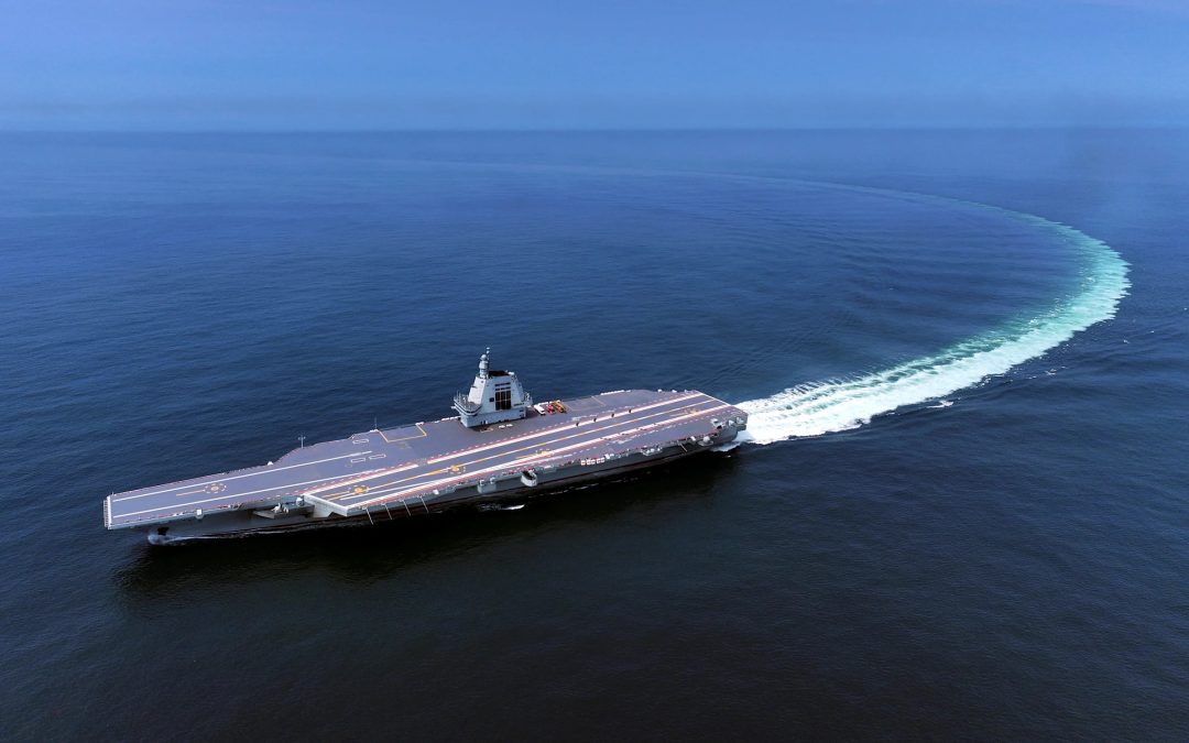 China’s newest aircraft carrier sails through Taiwan Strait for the first time