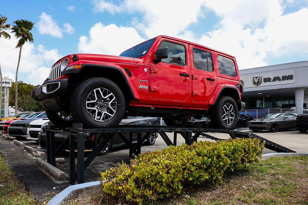 Jeep maker Stellantis stock falls 6% after issuing warning on one-off costs