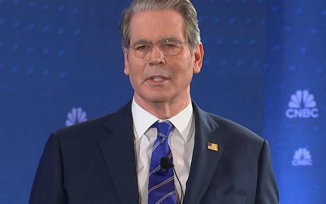 Treasury Secretary Bessent says a stock market decline won’t deter the U.S. from taking strong action against China