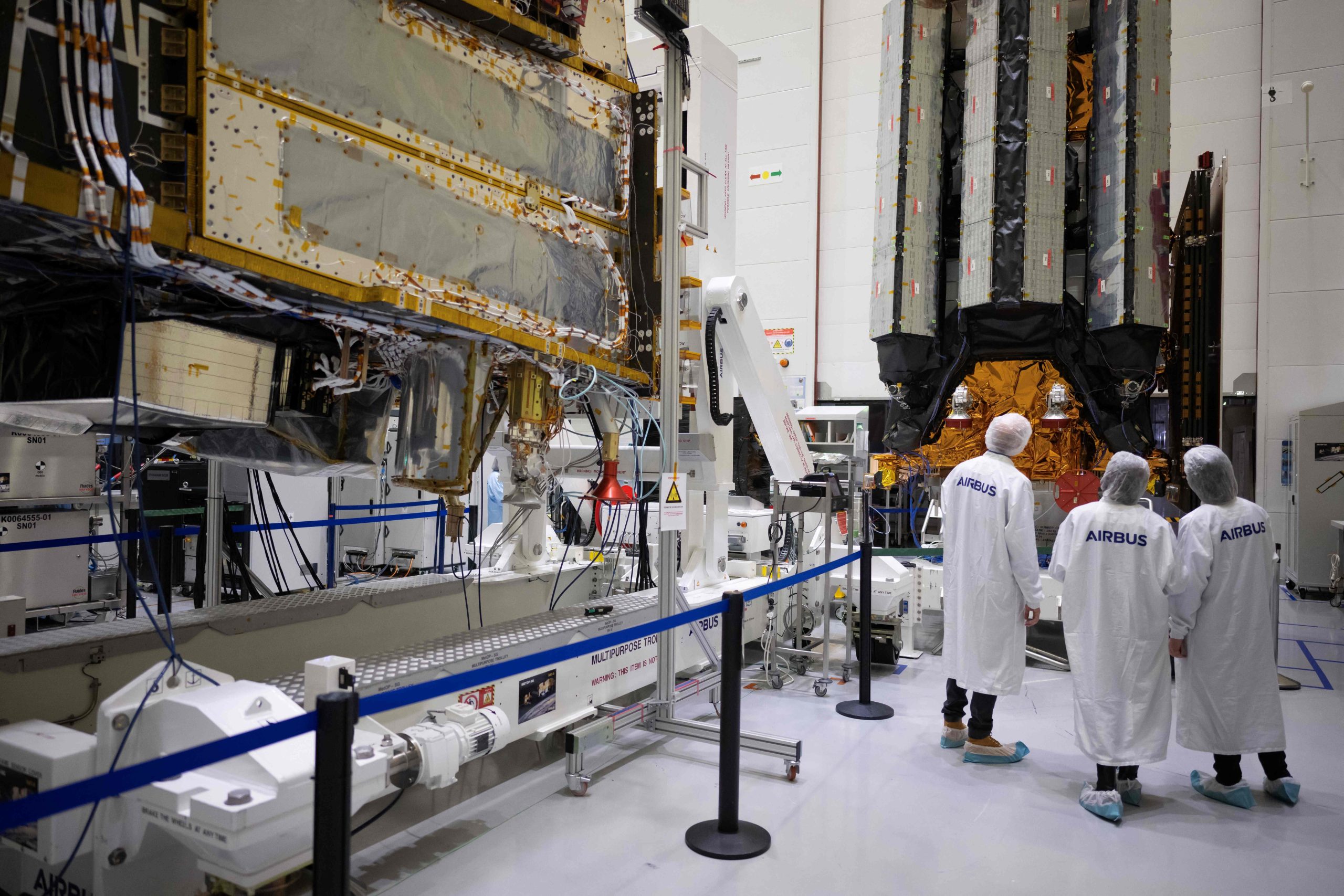 Defense giants Airbus, Thales and Leonardo announce space merger to rival Elon Musk’s Starlink