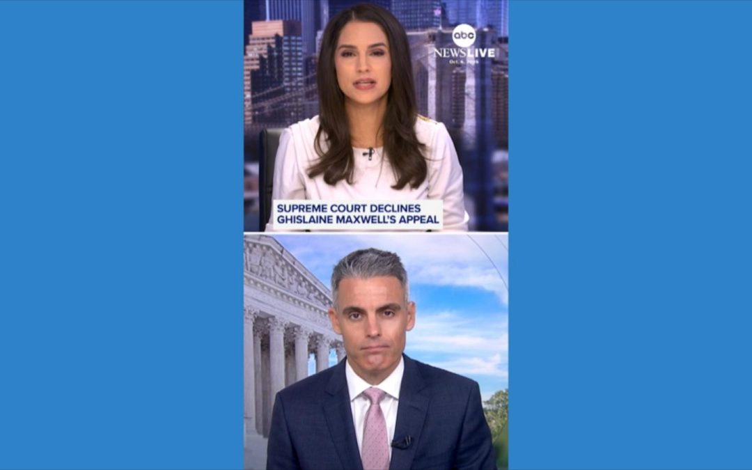 WATCH:  Supreme Court denies Ghislaine Maxwell appeal